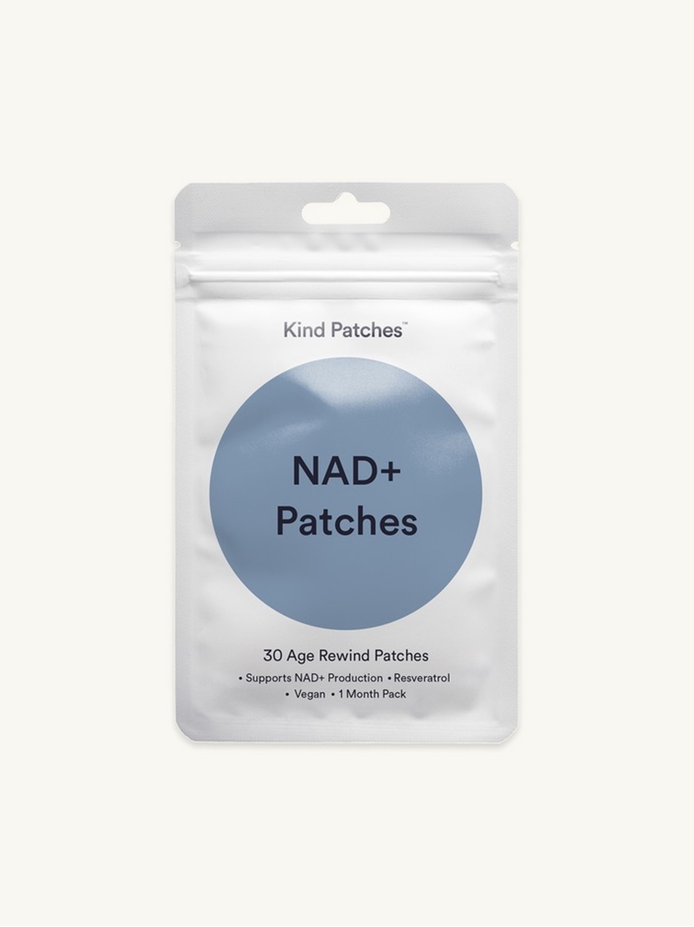 Kind Patches: NAD+ Patches in Light Blue - 30 Pack